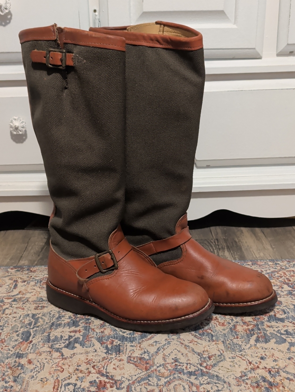 Mens Chippewa Snake Boots 9.2 D